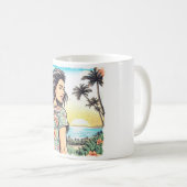 Aloha Girl Koffiemok (Voorkant rechts)