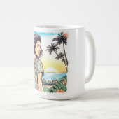 Aloha Girl Koffiemok (Voorkant rechts)