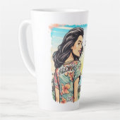 Aloha Girl Latte Mok (Linkerhoek)