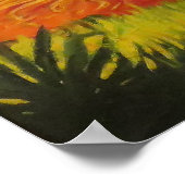 Aloha Girl met Ukulele (tekst aanpasbaar) Poster (Hoek)