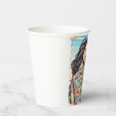 Aloha Girl Papieren Bekers (Rechts)