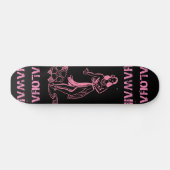 Aloha Girl Persoonlijk Skateboard (Horizontaal)