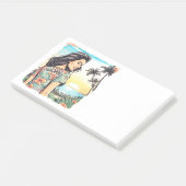 Aloha Girl Post-it® Notes (Schuin)