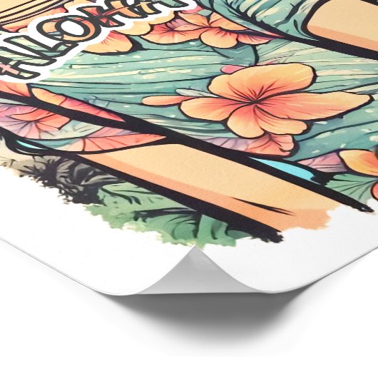 Aloha Girl Poster (Hoek)