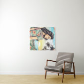 Aloha Girl Wandkleed (In Situ (horizontaal))