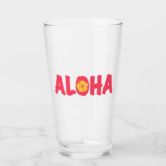 Aloha Glass Glas (Voorkant)