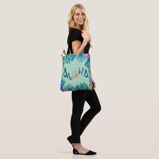 Aloha Greeting Canvas tas (Op model)