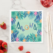 Aloha Greeting Paper Napkin Servet (Insitu)