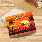 Aloha Greeting van het  strand van Hawaii Briefkaart