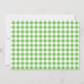 Aloha; groen geruit; Gingham Kaart (Achterkant)