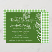 Aloha; groen geruit; Gingham Kaart (Voorkant / Achterkant)