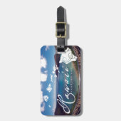 Aloha Hanauma Baai Hawaï-eilanden Bagagelabel (Voorkant verticaal)