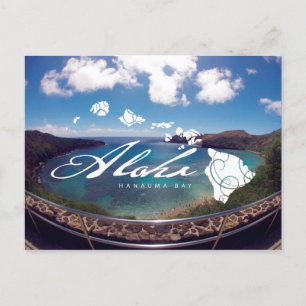 Aloha Hanauma Bay Hawaii Briefkaart