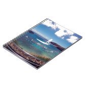 Aloha Hanauma Bay Hawaii Surfen Notitieboek (Linkerzijde)