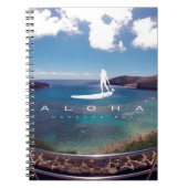 Aloha Hanauma Bay Hawaii Surfen Notitieboek (Voorkant)