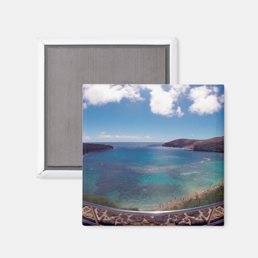 Aloha Hanauma-eilanden Magneet (Voorkant / Achterkant)