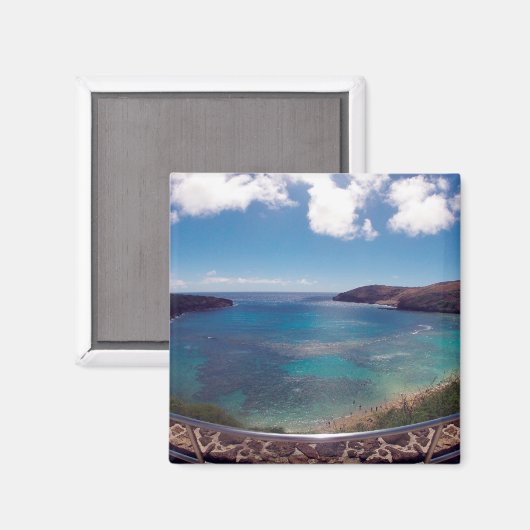 Aloha Hanauma-eilanden Magneet (Voorkant / Achterkant)