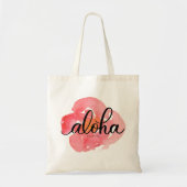 Aloha Handgeschreven Canvas tas (Voorkant)