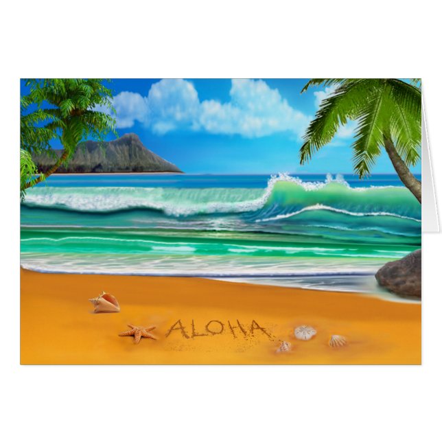 Aloha Hawaï (Voorkant Horizontaal)