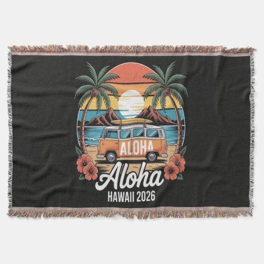 Aloha Hawaï 2026 Deken (Voorkant)