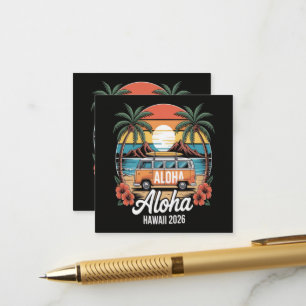 Aloha Hawaï 2026 Informatiekaartje