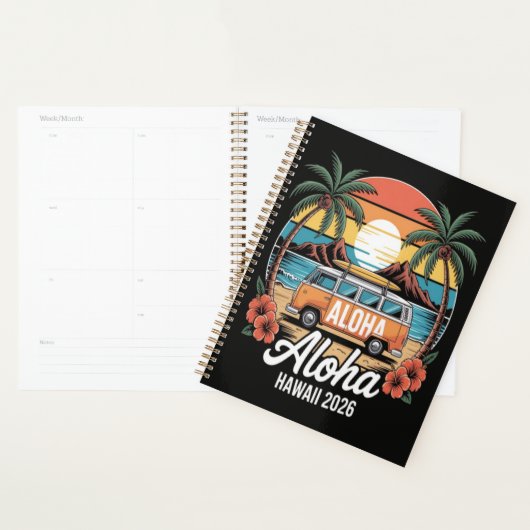 Aloha Hawaï 2026 Planner (Display)