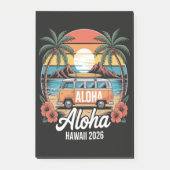 Aloha Hawaï 2026 Post-it® Notes (Voorkant)