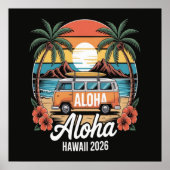 Aloha Hawaï 2026 Poster (Voorkant)