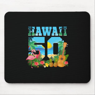 Aloha Hawaï 50ste verjaardag Hawaï Tropisch Hawaïa Muismat