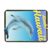 Aloha! Hawaï! Dolfijn reisposter Magneet (Horizontaal)