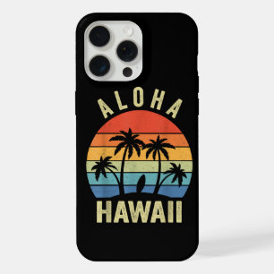 Aloha Hawaï Hawaïaans Eiland Shirt Palm Beach Surf iPhone 15 Pro Max Case