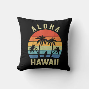 Aloha Hawaï Hawaïaans Eiland Shirt Palm Beach Surf Kussen
