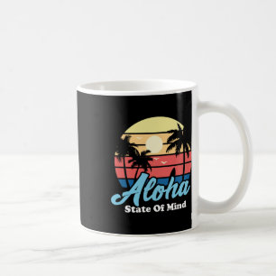 Aloha Hawaï Hawaiaans Strand Surfer Surfen Souveni Koffiemok