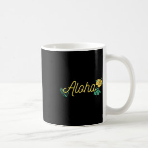 Aloha Hawaï Hawaïaanse Eiland Tropische Hibiscus B Koffiemok