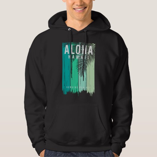 Aloha Hawaï  Hoodie (Voorkant)