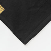 Aloha Hawaï Oude Surfplank Fleece Deken (Hoek)