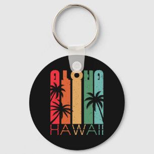 Aloha Hawaï Palmboom Tropisch Hawaï Eiland Lo Sleutelhanger
