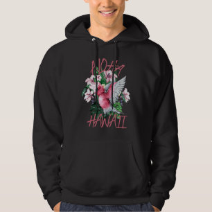 Aloha Hawaï Roze En Grijze Kaketoe Exotische Tropi Hoodie