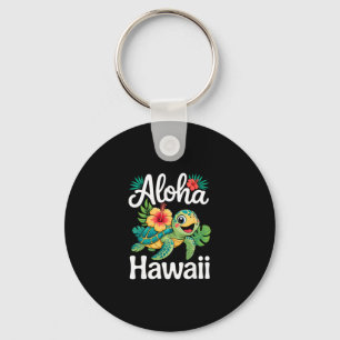 Aloha Hawaï Schildpad Hawaiaans Eiland Kinderen Ma Sleutelhanger