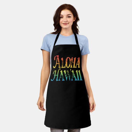 Aloha Hawaï Schort (Gedragen)
