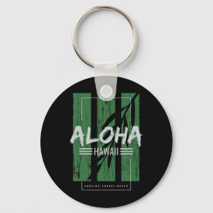 Aloha Hawaï Surfen Sunset Beach Sleutelhanger