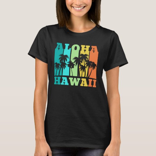 Aloha Hawaï T-shirt (Voorkant)