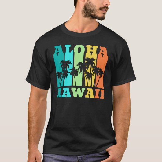 Aloha Hawaï T-shirt (Voorkant)