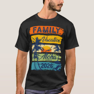 Aloha Hawaï vakantie 2026 Matching gezinsreis T-shirt