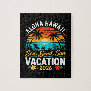 Aloha Hawaï Zee Zand Zon 2026 Legpuzzel