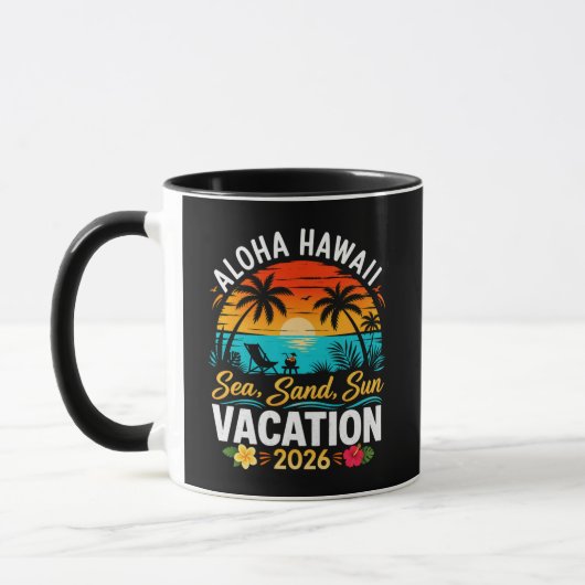 Aloha Hawaï Zee Zand Zon 2026 Mok (Links)