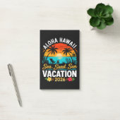 Aloha Hawaï Zee Zand Zon 2026 Post-it® Notes (Kantoor)