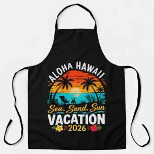 Aloha Hawaï Zee Zand Zon 2026 Schort