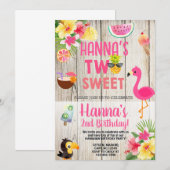 Aloha, Hawaïaans verjaardagsfeestje. Kaart (Voorkant / Achterkant)