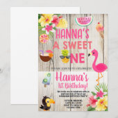 Aloha, Hawaïaans verjaardagsfeestje. Kaart (Voorkant / Achterkant)